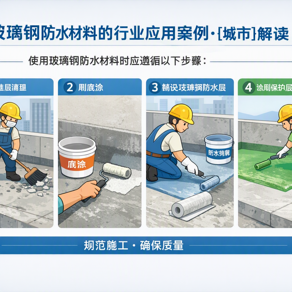 玻璃钢防水材料的行业应用案例，黔东南解读