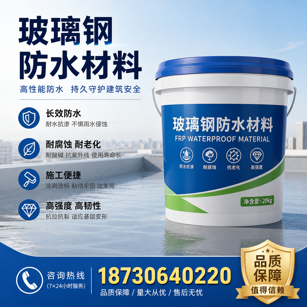 专家解析：玻璃钢防水材料的市场前景分析在 黔东南